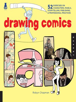 cover image of Drawing Comics Lab